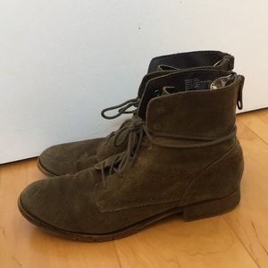 Steve Madden hunter green boots